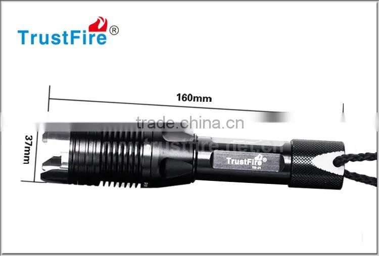 Trustfire factory TR-J1 cree led waterproof dive flashlight/dive torch