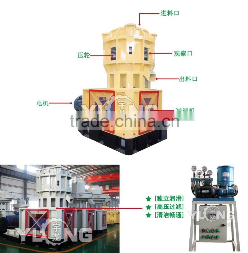 0.8-1.2ton/h Organic Fertilizer Equipment Animal Manure Pellet Making Machine