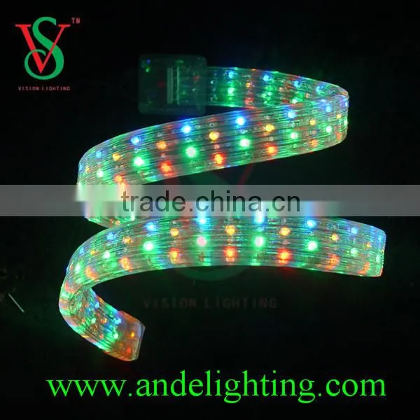 New flat or round led strip light holiday decoration