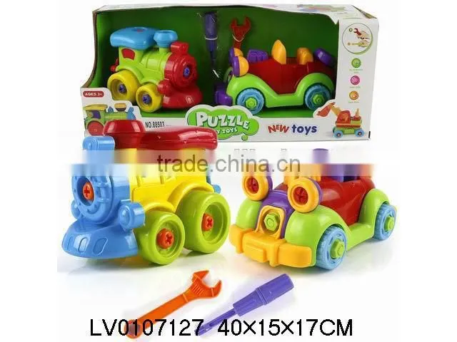 Plastic DIY car truck for klids