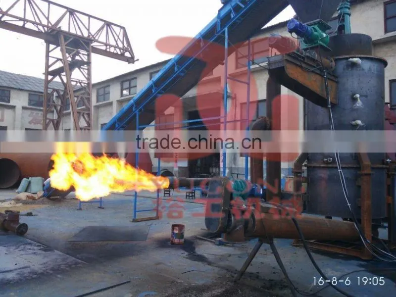 Agricultural waste/wood biomass gasifier for boiler and drying machine