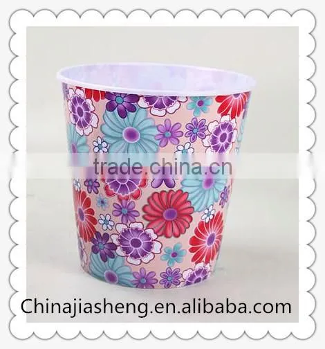 cheap flower plastic food bucket