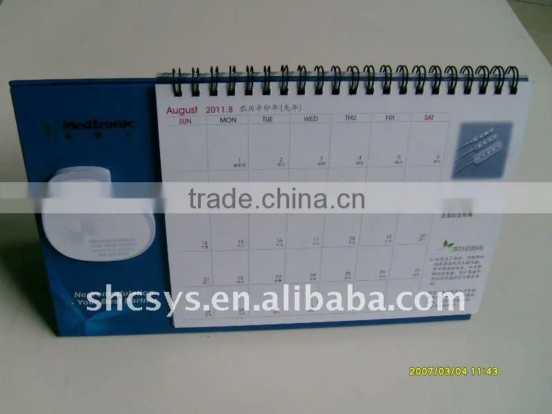 Desk calendar