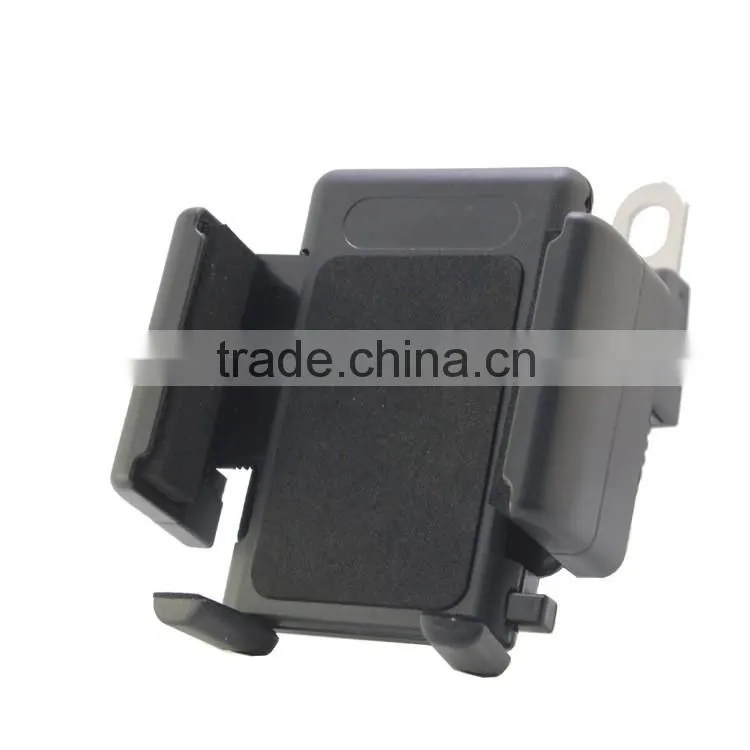 smart phone holder motorcycle rearview mirror mount for all mobile phone GPS 360 degree rotate new arrival