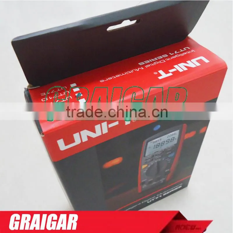 UNI-T Automotive Digital Palm-Size Multimeter UT71C Intellgent Multi-Purpose Meter LCD Voltmeter Ammeter Ohmmeter Auto Range