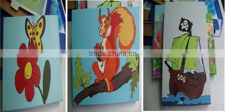 Home decorative diy oil painting by numbers