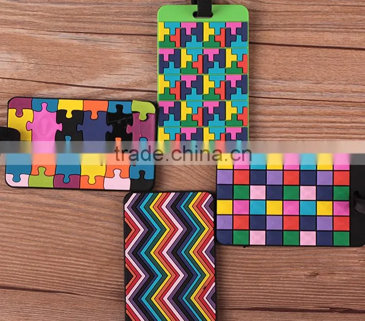 2015 new PVC soft luggage tag