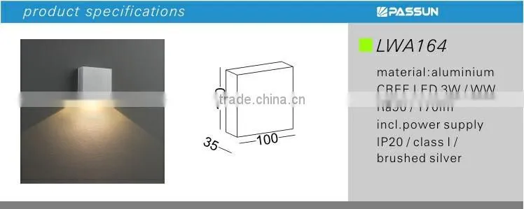 wall mount led light surface mounted led wall light creechip led wall light