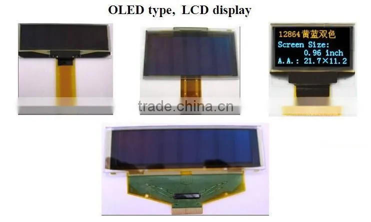 FSTN or STN type 122x32 graphic lcd module