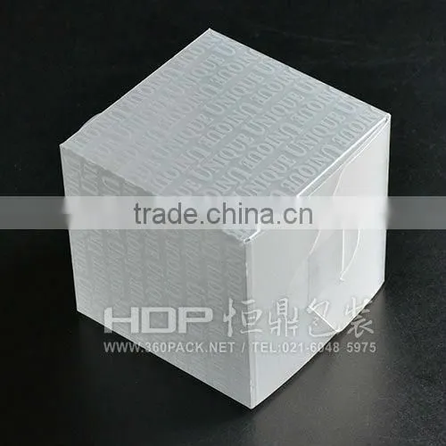 house shape gift box&clear gift box