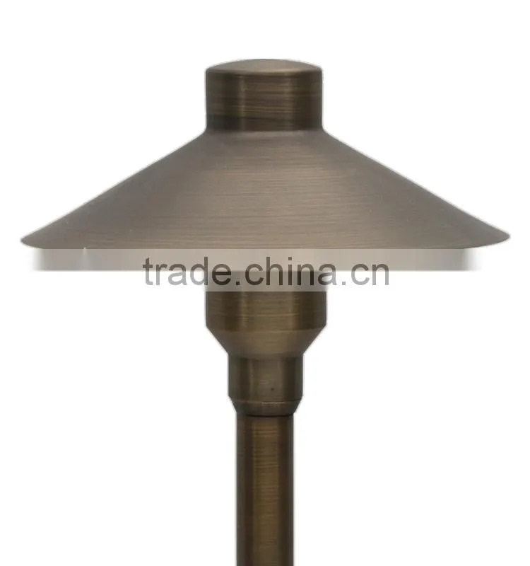brass led outdoor light garden lights