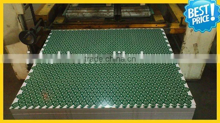 Printed tinplate sheet with pet film