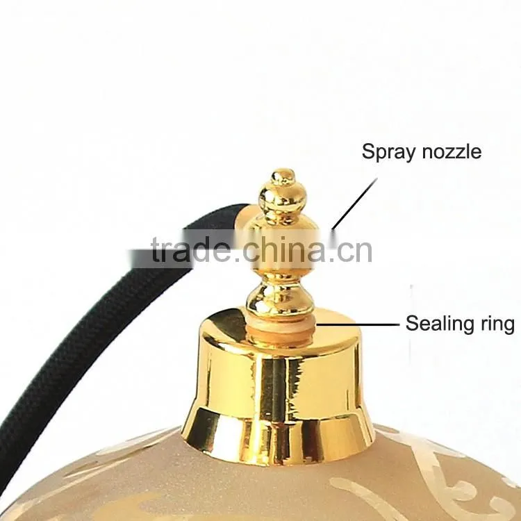 hand blown frosted glass perfume bottle , airbag scent bottle , reed diffuser atomizer sprayer