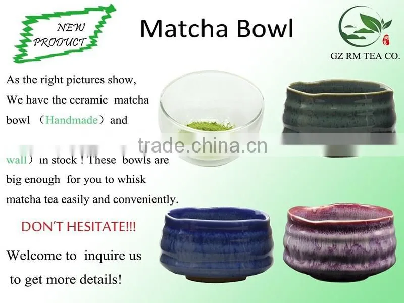 China High Quality Ceramic Matcha Bowl Handmade Colorful Bowls