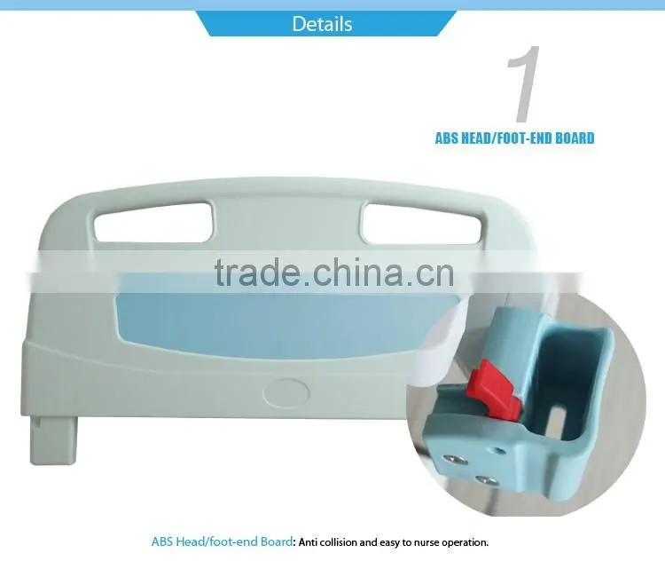 Best head board flat hospital bed