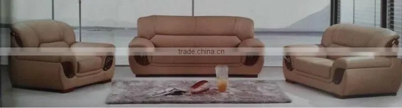 living room chinese pure leather sofa set
