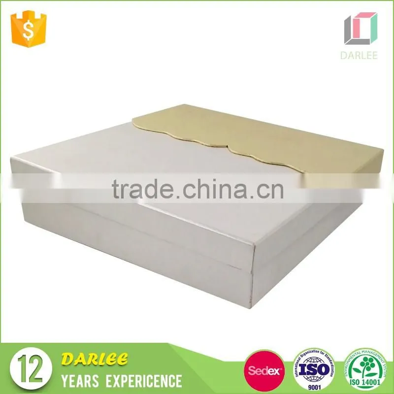 2016 Fashionable Design recycled paper photo frame box with lid