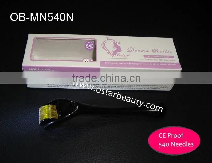 HOT 540 needles titanium derma roller / micro needle machine OB-540N