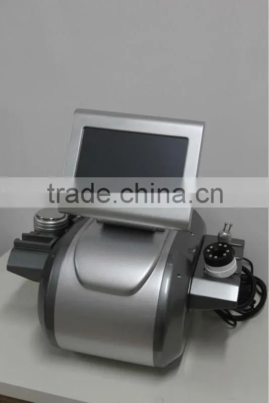 5 Treatment Head Cavitation Tripolar RF Vacuum Body Slimming Machine F019