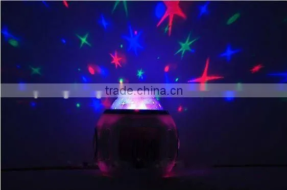 pretty decorative star projecting alarm clock ,led light fairy star projection alarm clcok