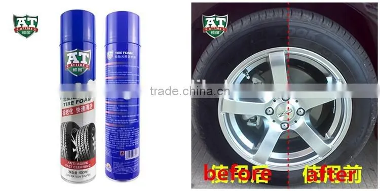 Easy one-step Tire Shinning Spray