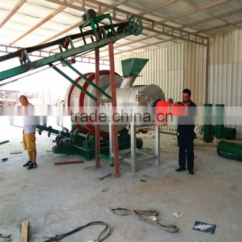 6-8T/H Silica sand dryer machine TDS625 European Latest Technology small rotary dryer