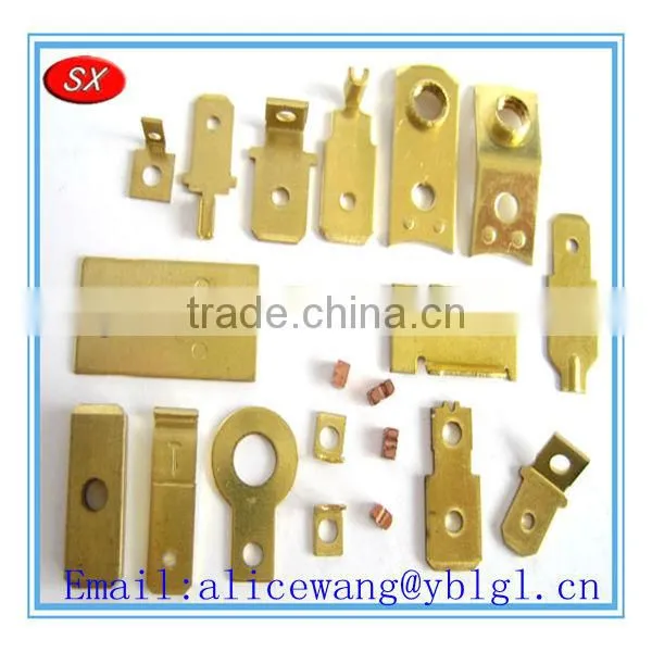 Precision and custom stainless steel/brass sheet metal stamping part and electronic parts,steel stamping parts