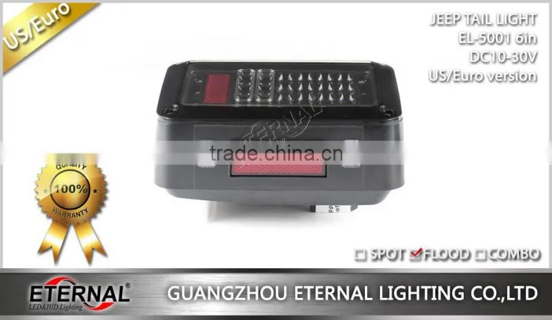 07-16 Jeep Wrangler JK led tail light 4x4 off-road running turn brake reverse rear lamp