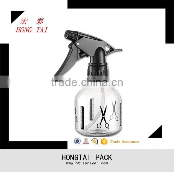 2016 plastic clear water spray bottles 275ML