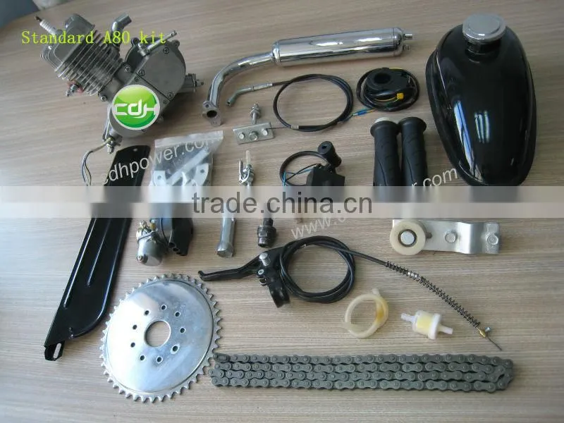 kit motor 80cc bicicleta / bicicleta con motor/bicicleta motorizada a gasolina