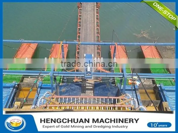 New product sand mining dredger boat With Bottom Price