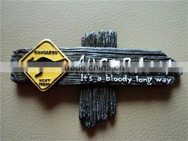Travel souvenir fridge magnet