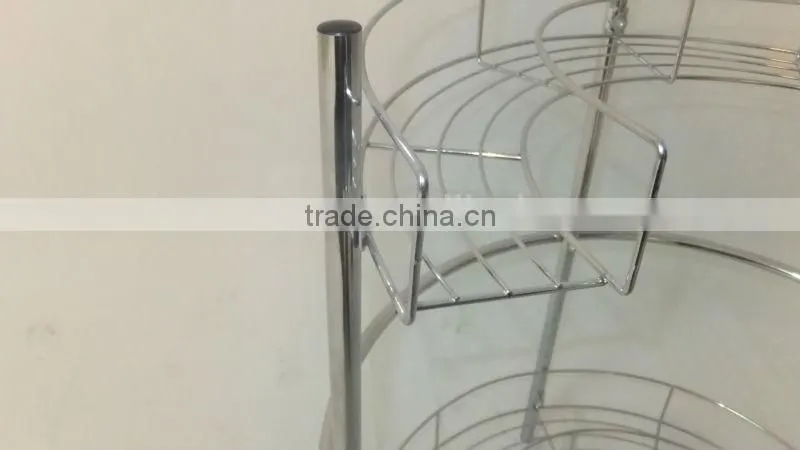 vivinature Undersink Two Tier Metal Storage Caddy
