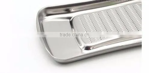 cy283 Mini Multifunction 2 Stainless Steel Blades Garlic Press Chopper Mincer
