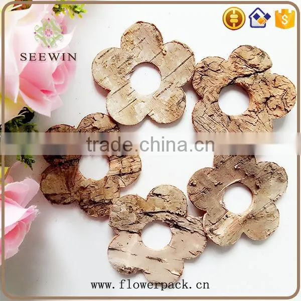 Flower series natural flower-bark engraving
