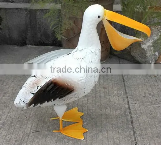 Animal ornaments metal duck