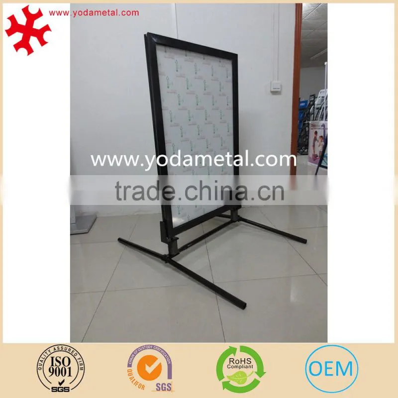 Promotion Outdoor Advertising Poster Stand with Aluminum Frame