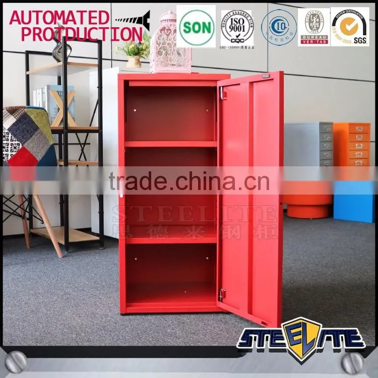 Living room used glossy kids wardrobe design mini metal locker