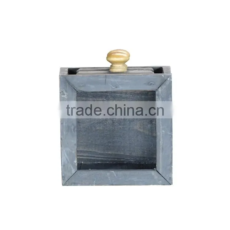 Grey Drawer Shape Planting/Decoration Wooden Garden Planters