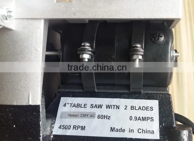 100mm 4in 90W Electric Power Mini Bench Table Circular Saw Jeweler Hobby and Craft Tools