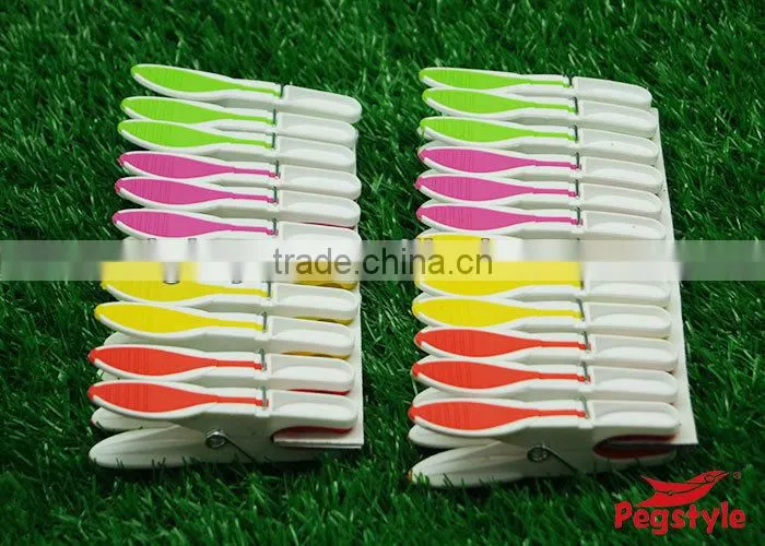 colorful TPR clothes pins clothes laudry clips