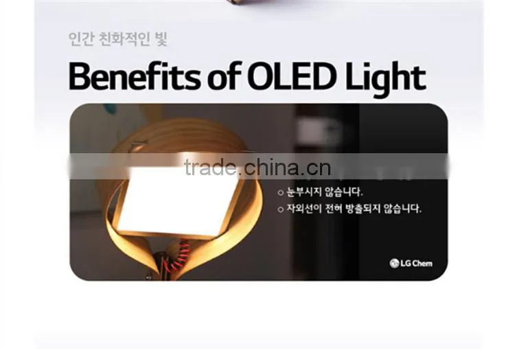 DIY KIT-oled light panel,ultra thin oled panel light,round oled panel light