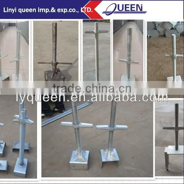 Adjustable Steel Prop Scaffolding Base Jack Linyi Scaffolding Adjustable Screw Base Jack