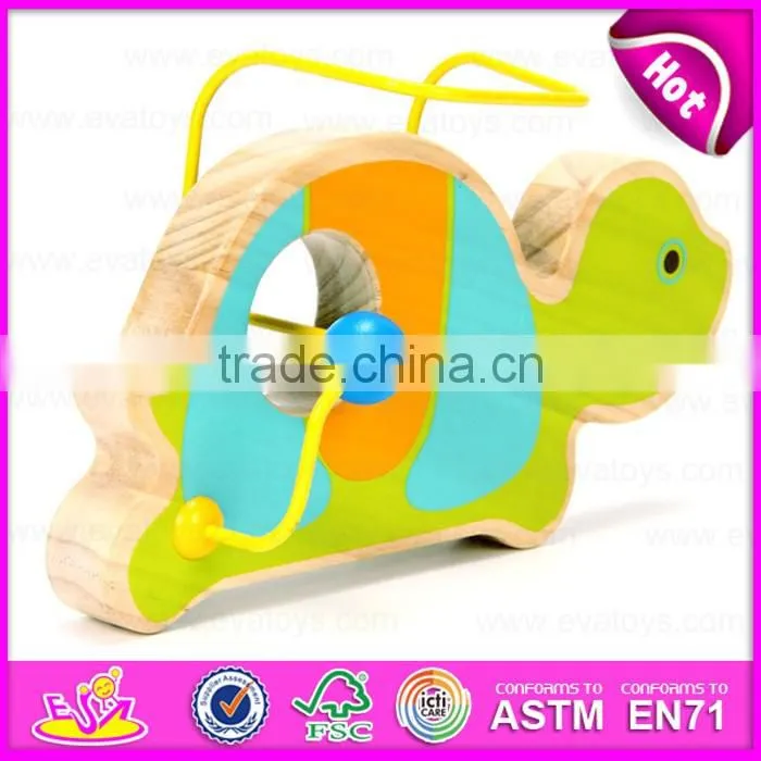 2016 wholesale new design kids wooden animal toy W11B096