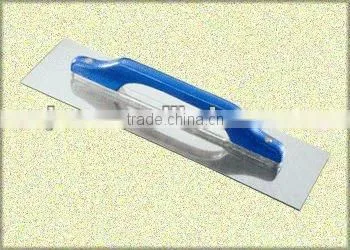 long wooden handle stainless steel plastering trowel