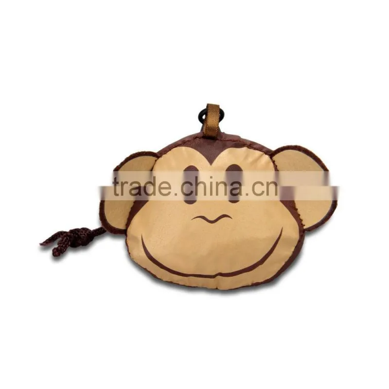 various cute Animal Shape Foldable Cartoon Eco Friendly Tote Bag with cheap Price