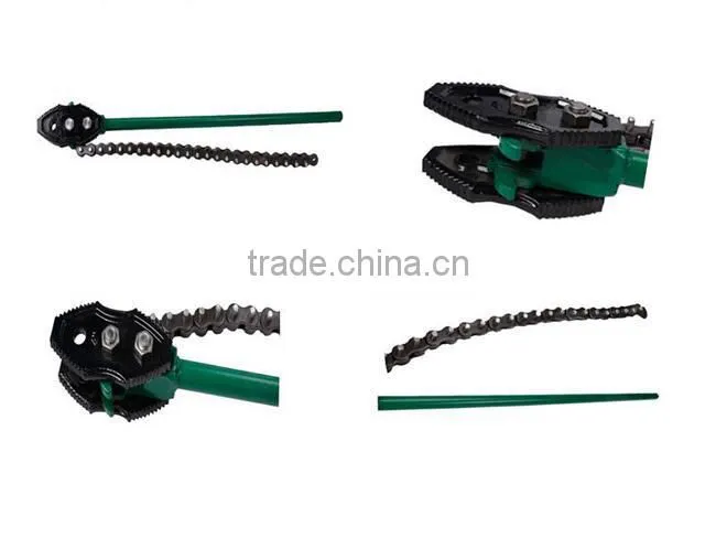 High Quality Alloy Stainless Steel Power Pipe Chain Wrench