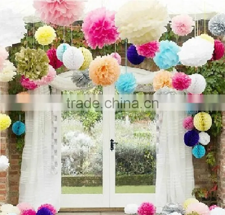 Factory wholesale Wedding Flowers Ball Decoration paper flowers Ball