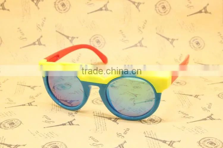 2015 New Fashion Kids Sunglasses Summer Plastic Sunglasses For Kids