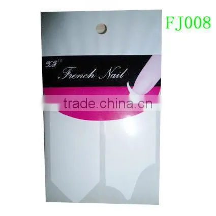 High quality Classic french impress nails false nail stick on tip, Gradient nail stick Fashion Nail art